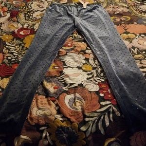 Victorias secret velvet legging